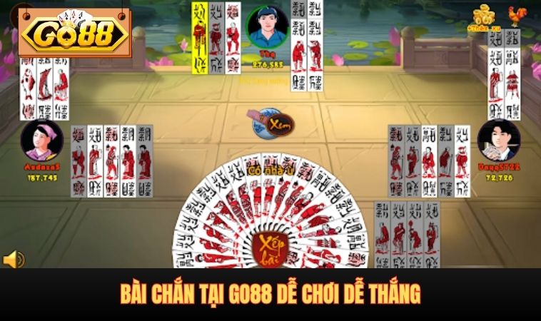 Bài chắn tại GO88 dễ chơi dễ thắng
