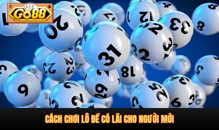 Cách chơi lô đề có lãi cho người mới