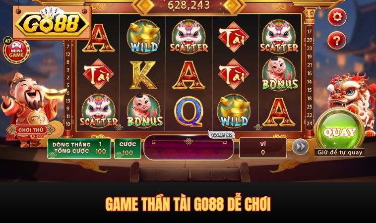 Game Thần Tài GO88 dễ chơi