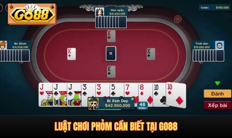Luật chơi Phỏm cần biết tại GO88