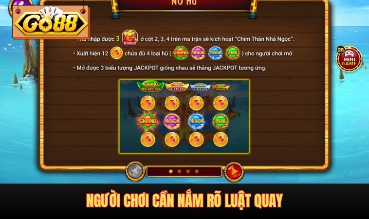 Các luật quay cần biết khi chơi