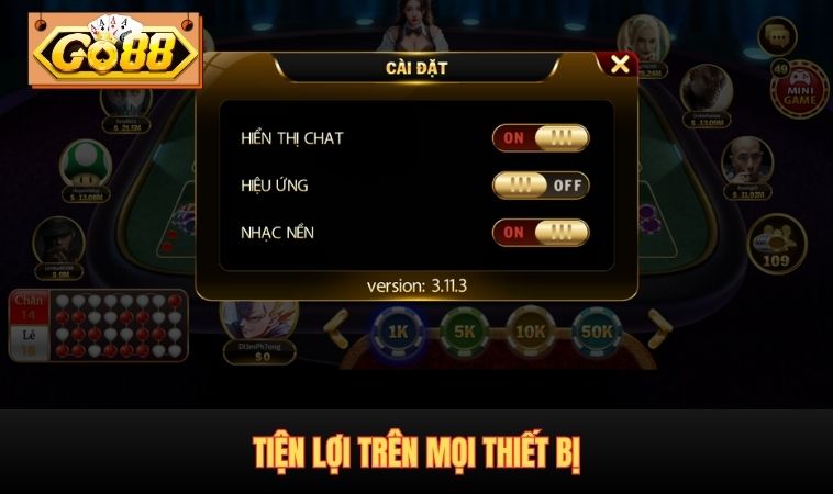 Tiện lợi trên mọi thiết bị